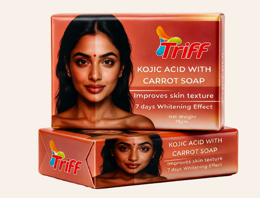 Triff Bathing Soap Koic Acid with Carrot